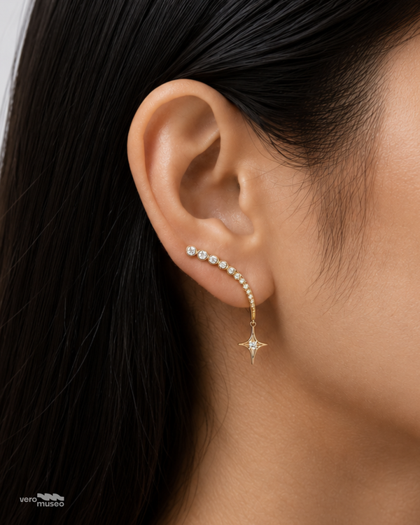 FALLOUT CRAWLER STUD EARRINGS