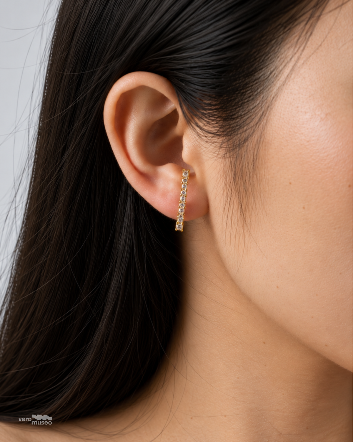 SERRE EAR CUFF STUD EARRINGS