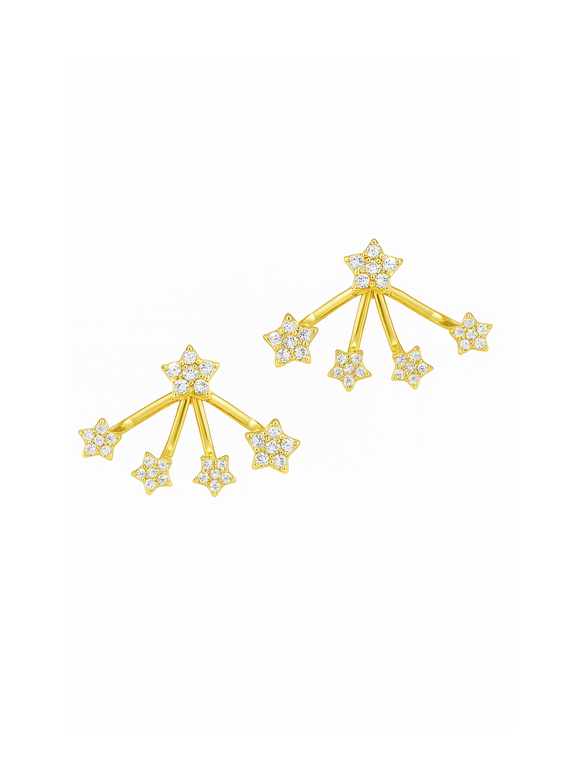 STARDUST ILLUSION STUD EARRINGS