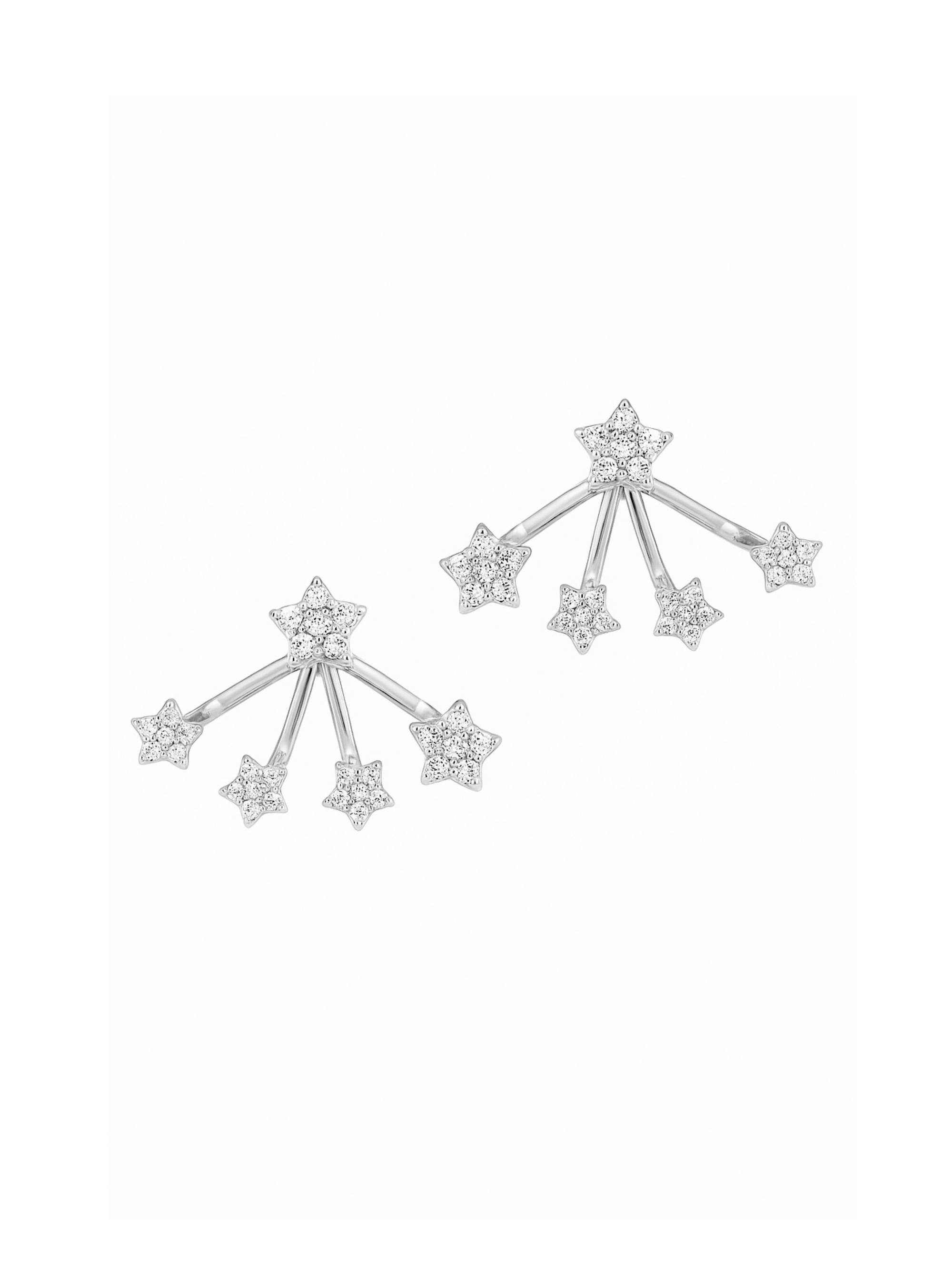 STARDUST ILLUSION STUD EARRINGS