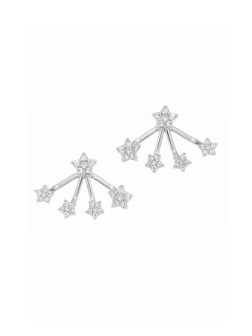 STARDUST ILLUSION STUD EARRINGS