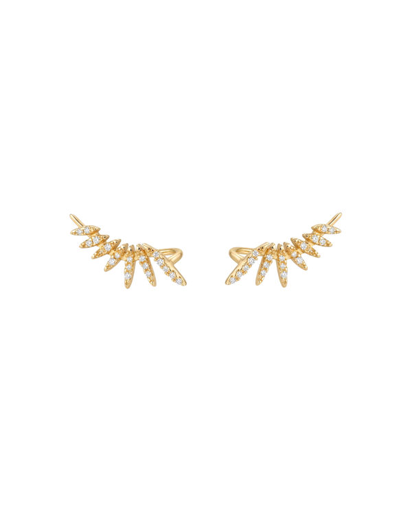 FLAIREA CRAWLER HOOK EARRINGS