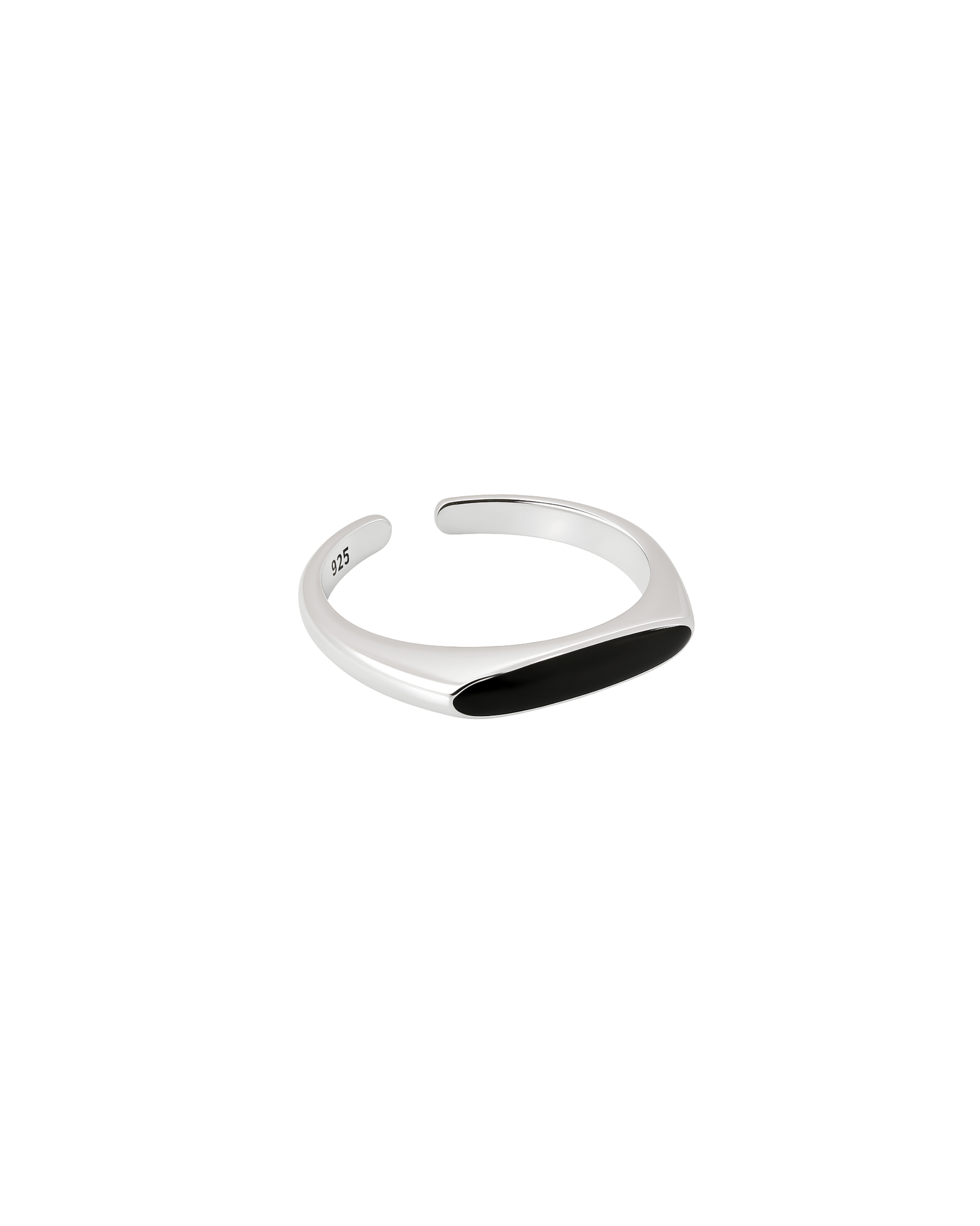 NOIRA SIGNET ADJUSTABLE RING