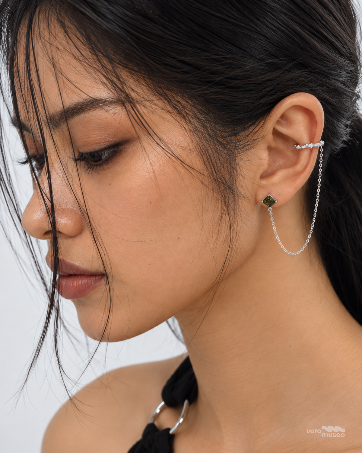IVYLINX EAR CUFF STUD EARRINGS