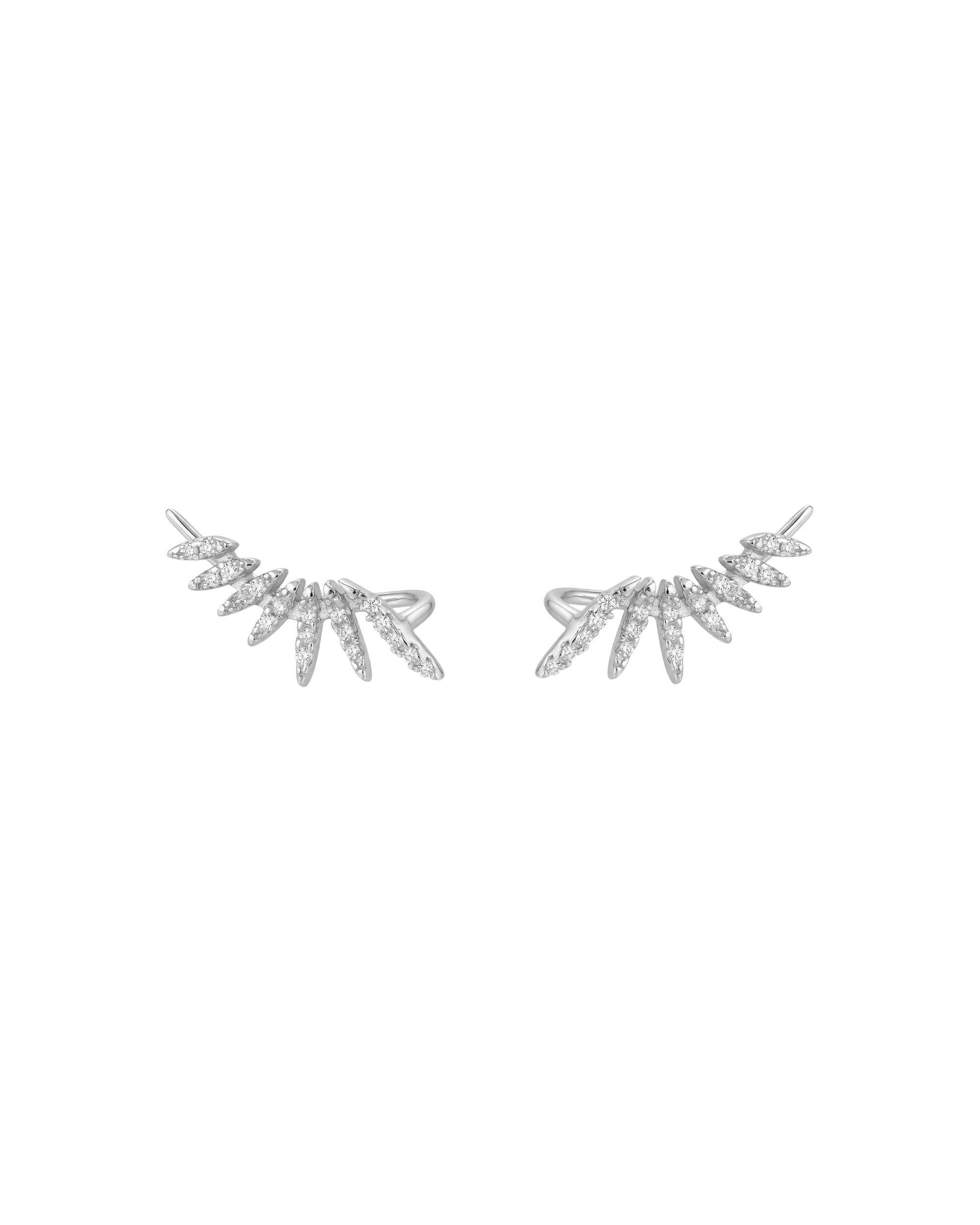 FLAIREA CRAWLER HOOK EARRINGS