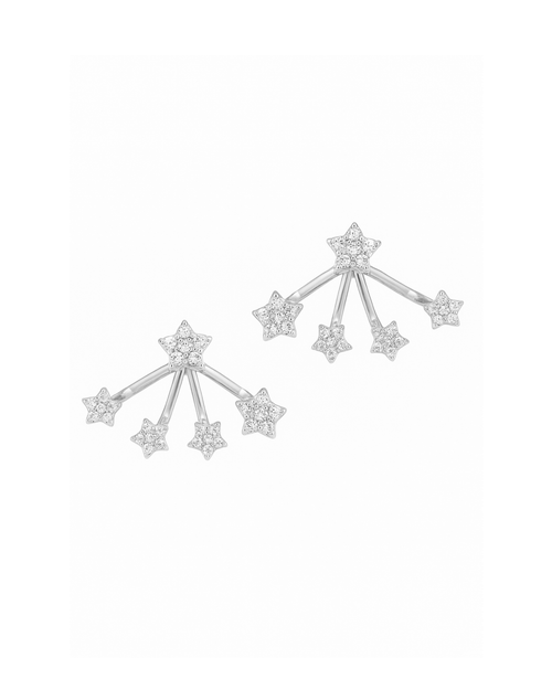 STARDUST ILLUSION STUD EARRINGS