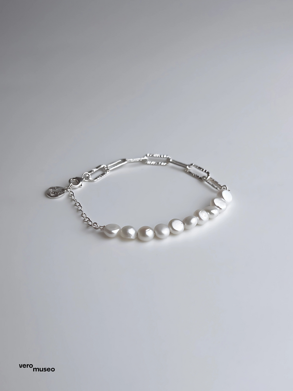 STEELWATER PEARL BRACELET