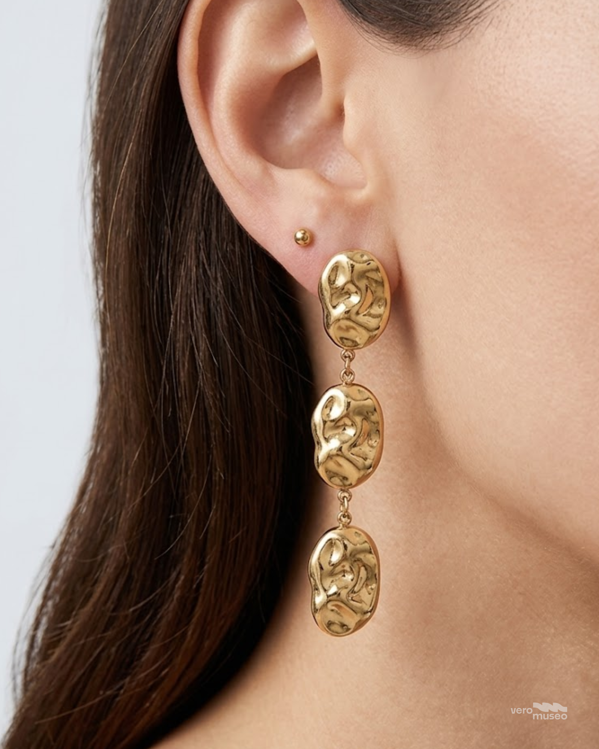 SOMMA DROP STUD EARRINGS