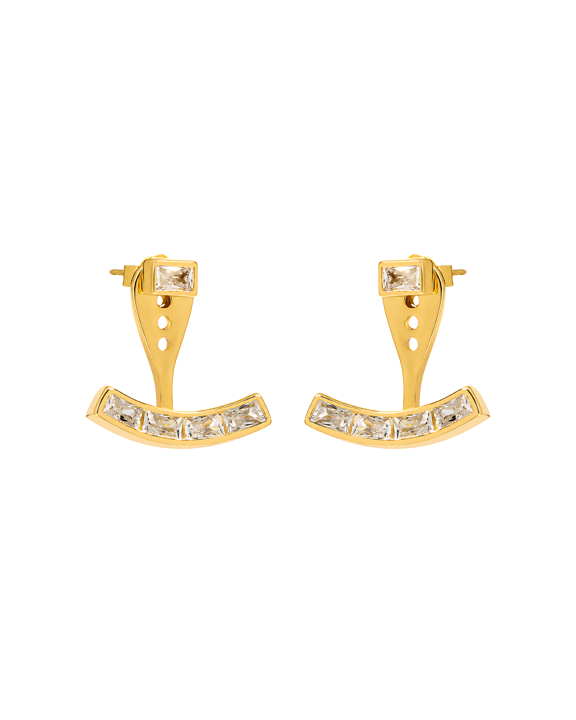 SABER ILLUSION STUD EARRINGS