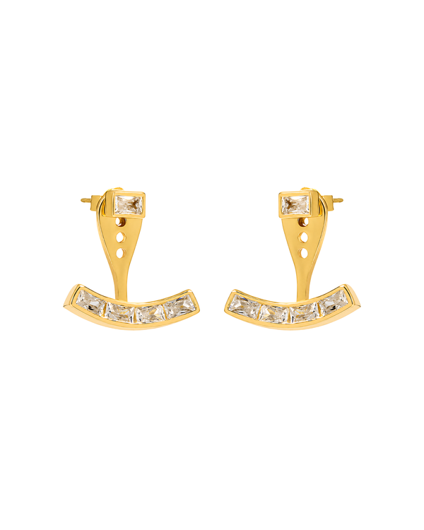 SABER ILLUSION STUD EARRINGS