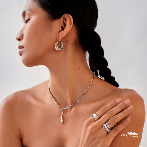 HELIXA HOOP EARRINGS