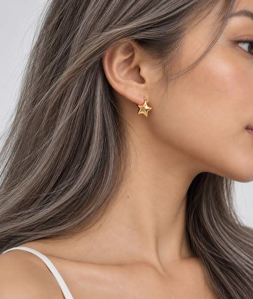 STARLETTE HUGGIES EARRINGS