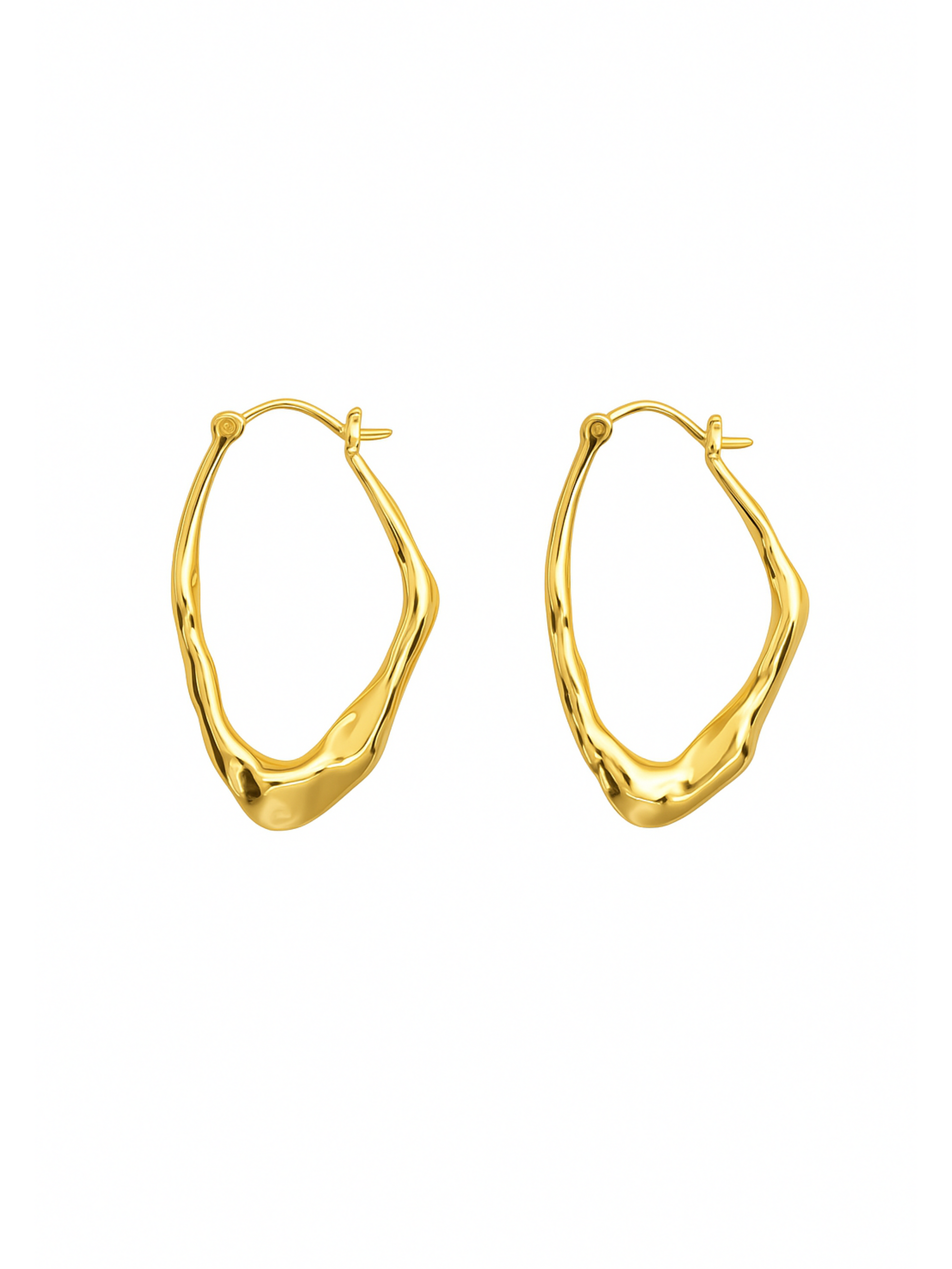 MOLTA LARGE HOOP EARRINGS