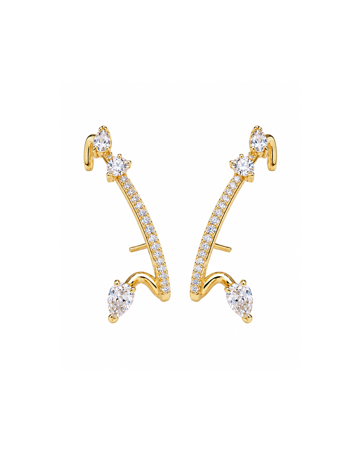 SLINGSHOT CLIMBER STUD EARRINGS