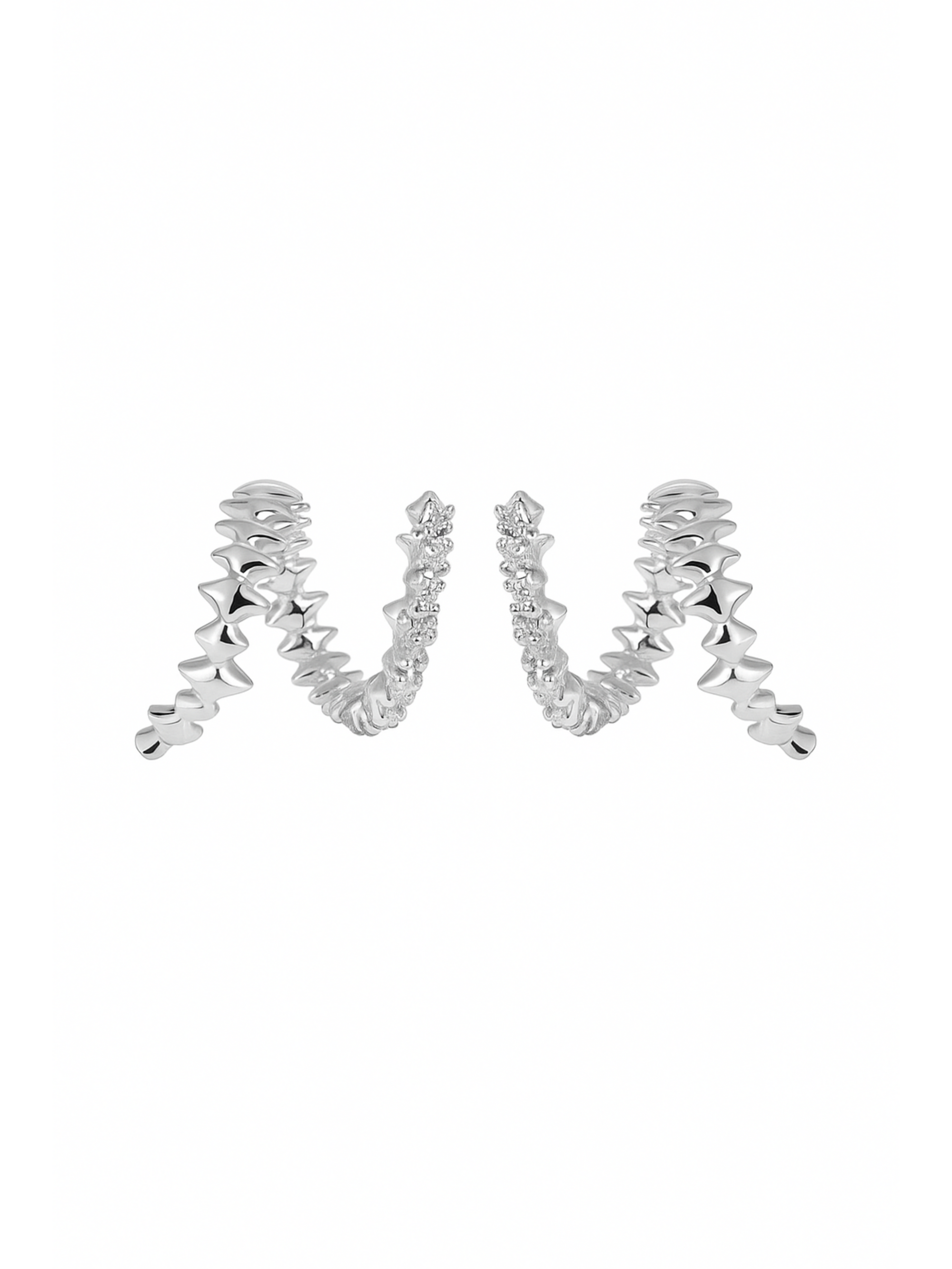 SPINEWAVE STUD EARRINGS